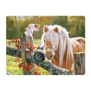 Obrázek z Pohlednice 3D 16cm - kočky a kůň (25) 